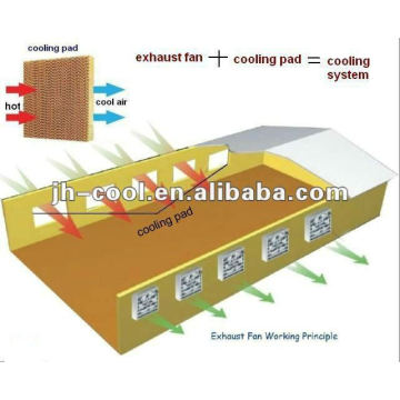 cría de animales ventilador de aves de corral casa ventilador ventilador de invernadero